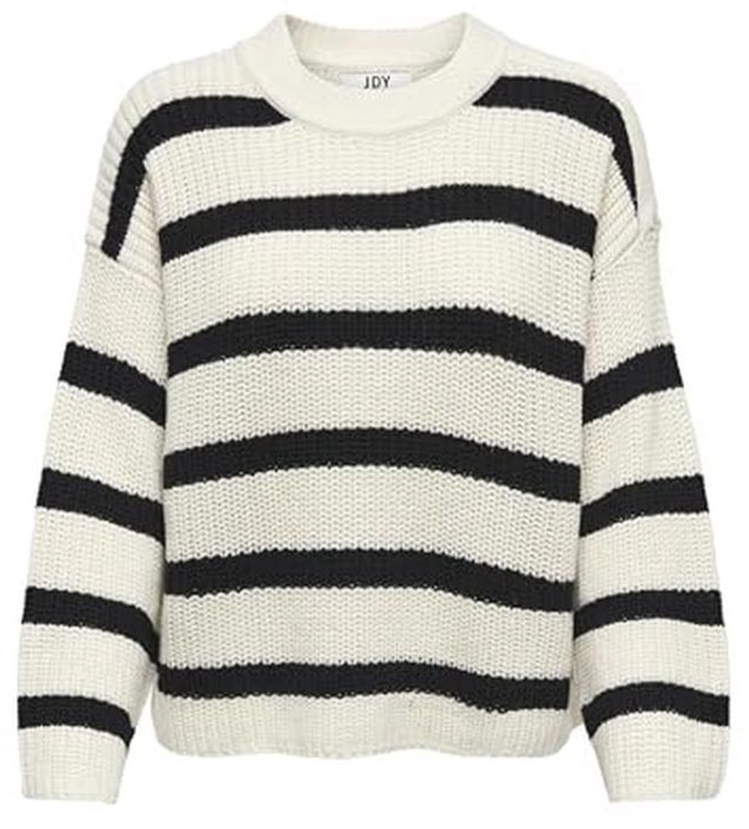 Dames L/S Gestreepte Pullover
