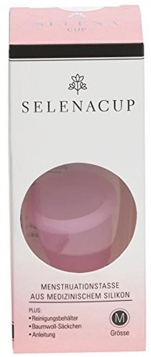 Menstruatiecup M - Transparant of Roze - Hygiënisch en Milieuvriendelijk