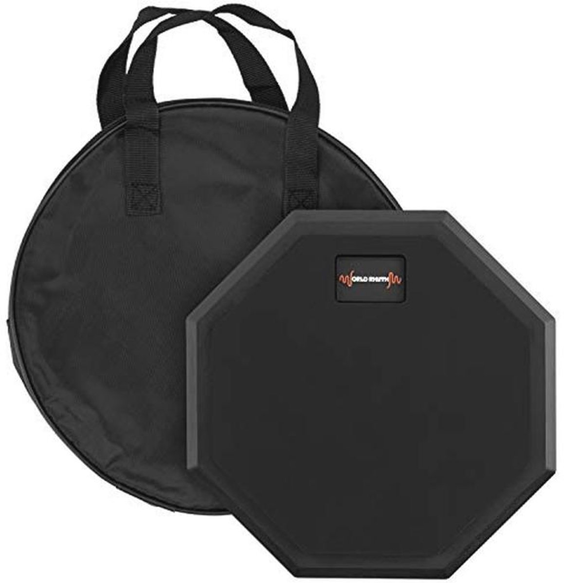 8" Oefenpad voor Drummers - Stille Drum Pad voor Beginners met Draagtas