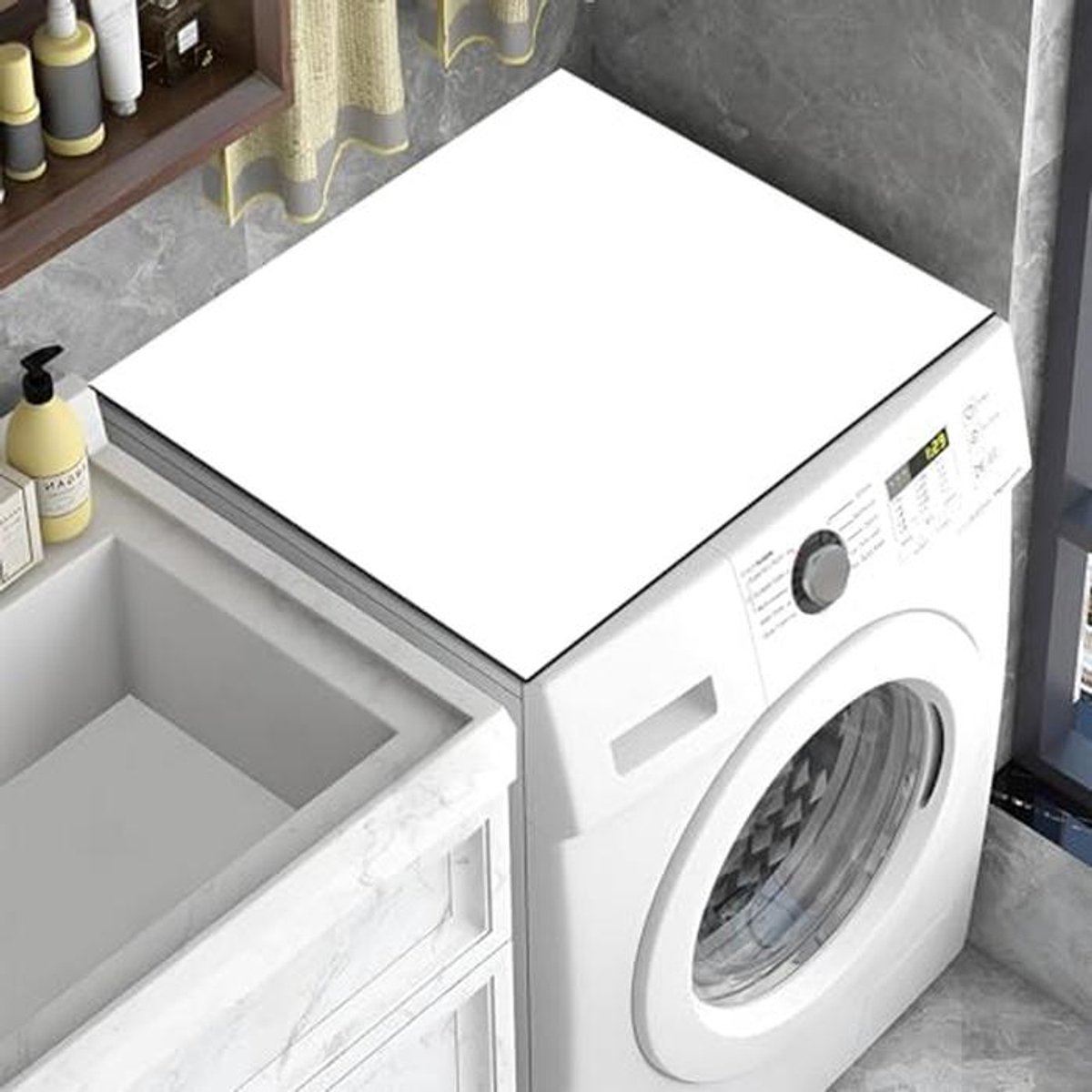 Antislip Wasmachinehoes 60x60 cm - Bescherming en Stijl voor je Wasmachine