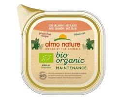 Biologisch Nat Kattenvoer met Zalm - 85 g, 19 Stuks - Gezond en Natuurlijk