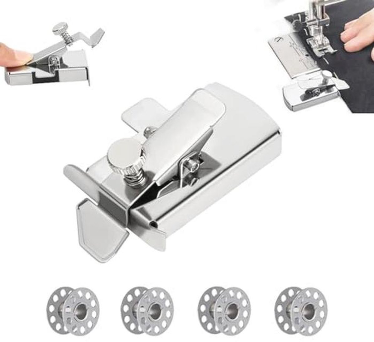 Magnetische Naadgeleiding voor Naaimachines - 5 Stuks Multifunctionele Bevestigingstools