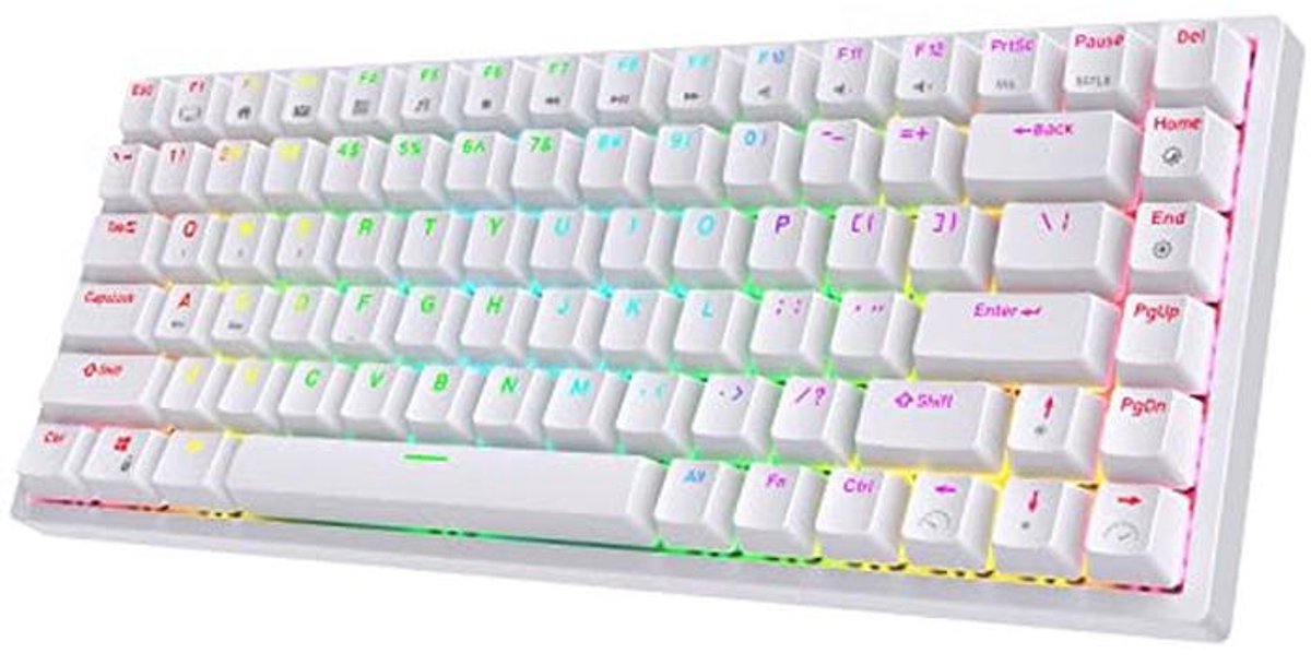 Draadloos RGB Mechanisch Gamingtoetsenbord 75% - Hot-Swap en Drie Modi