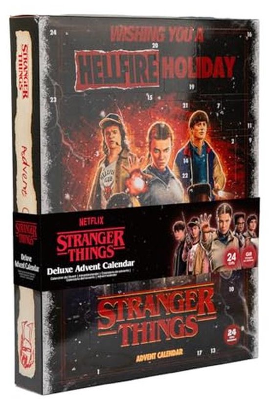 Cinereplicas Stranger Things - Calendrier de l'Avent Stranger Things - Licence officielle