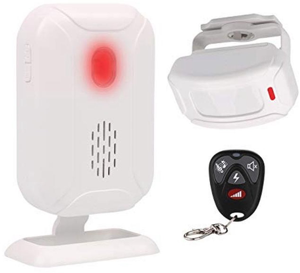 Multifunctioneel Bewegingsmelder Alarm met Afstandsbediening