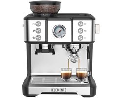 Professionele espressomachine met geïntegreerde molen en 20 bar druk
