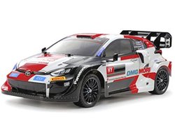 RC Toyota Yaris Rally 1 Hyb. TT-02 - op afstand bestuurbare auto - modelbouw - hobby - bouwpakket - onbeschilderd