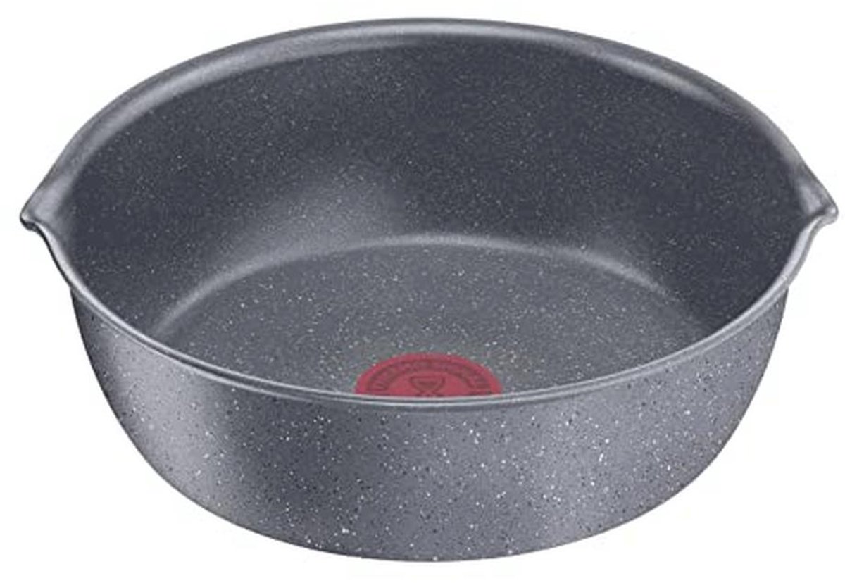 Duurzame braadpan Ø 26 cm met afneembare handgreep voor gas, oven en inductie