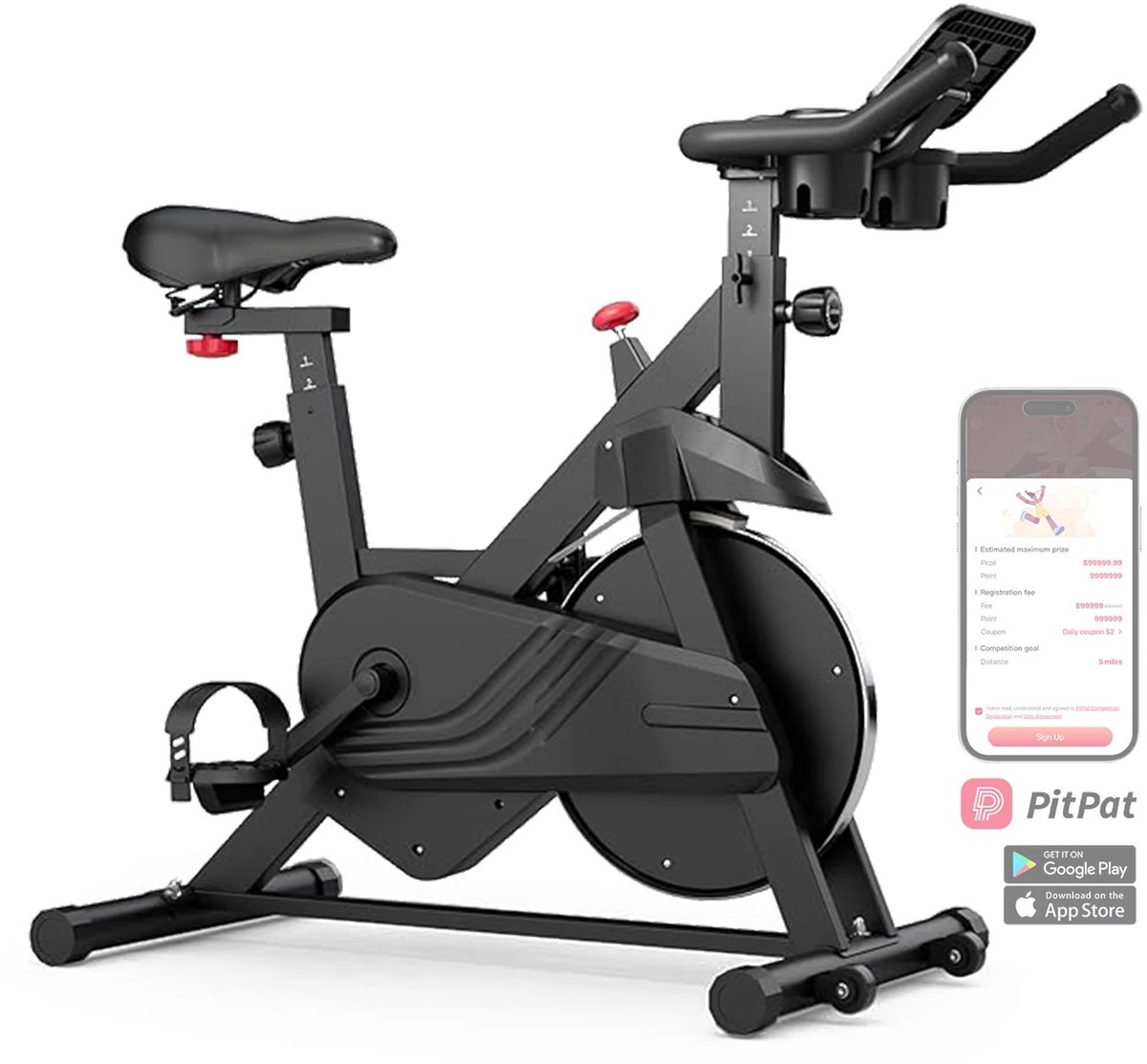 Sensova Hometrainer - Hometrainer Fiets - Magnetische - Sensova - €229,00