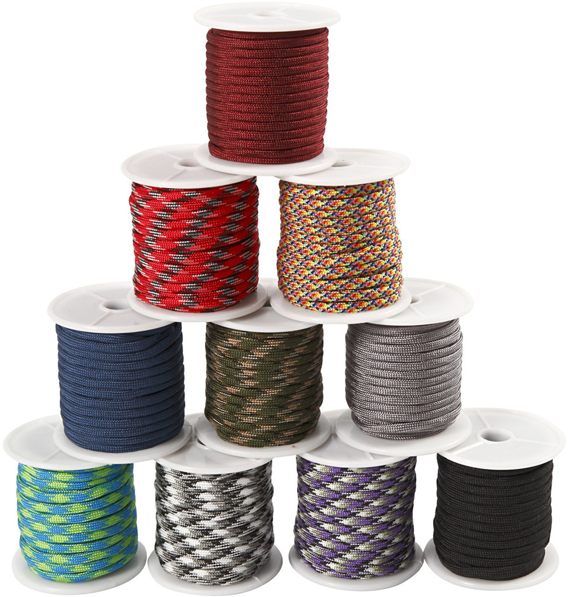 Macramé Koord, Breedte 5 mm, 10m