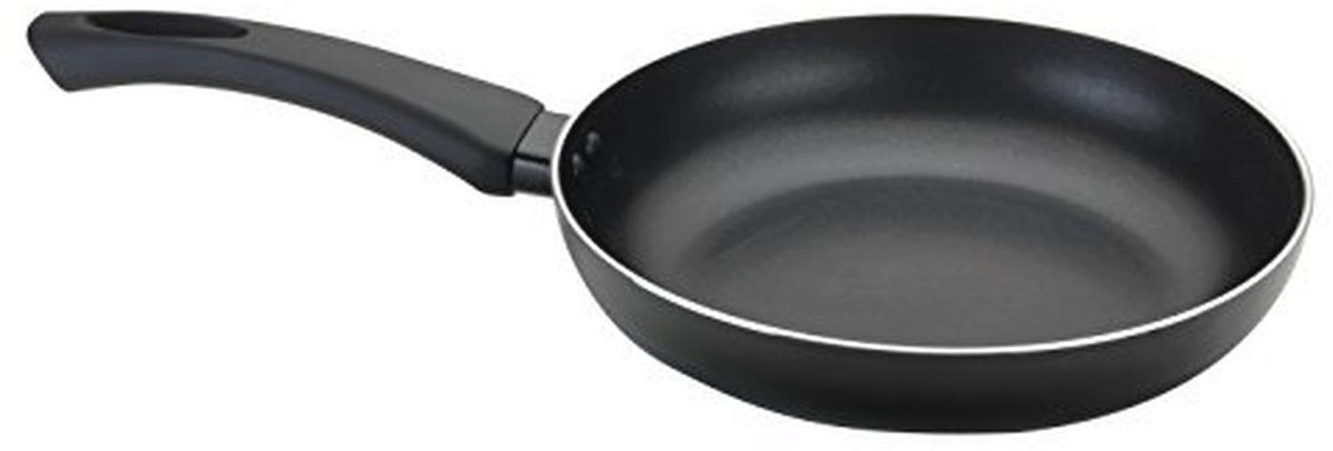 Koekenpan 20 cm van geperst aluminium voor inductie