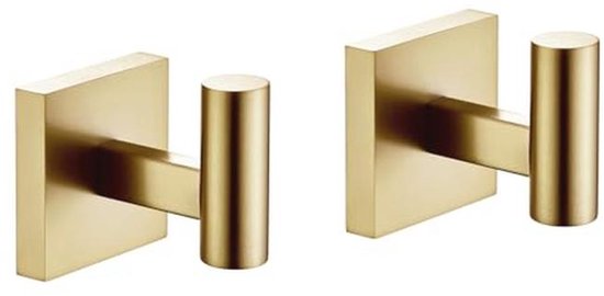Brauer Toilet Accessoires Set Geborsteld Goud PVD Met Toiletborstel Handdoekhaak En Toiletrolhouder 3 10773