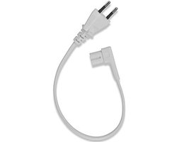 35 cm Netsnoer Geschikt Voor Sonos One, One SL En Play:1 – Wit