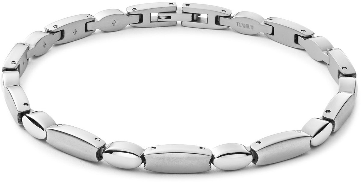 Boccia Titanium 03068-01 Dames Armband - Schakelarmband