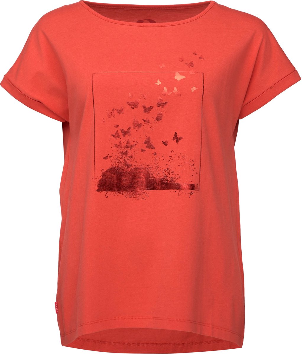 Dames T-shirt Loap Bazala Rood - M