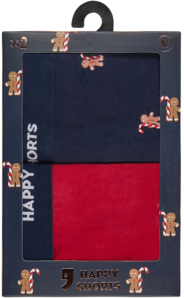 Happy Shorts Boxer Kerstmis