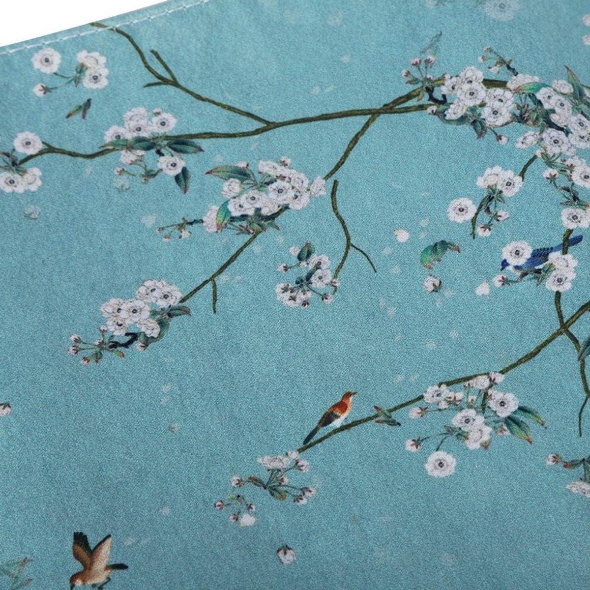 Chinese Stijl Retro Penhouder Pencil Wrap met Grote Capaciteit en 4 Kleuren - Opvouwbare Make-up Pouch