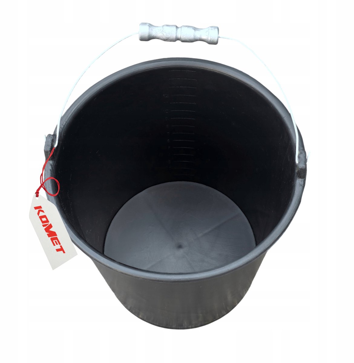 Stevig Bouwemmer 15L met Maatverdeling - Duurzaam Plastic
