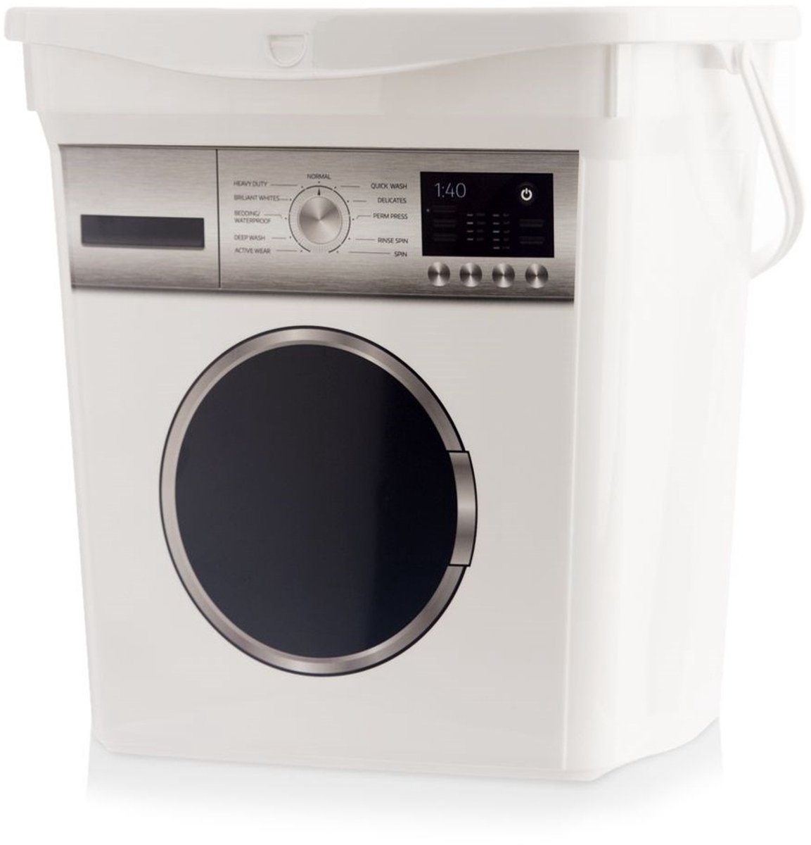 Orion - Opbergdoos voor Waspoeder en Capsules - 6L - Ergonomische Handgreep - Sluitdeksel
