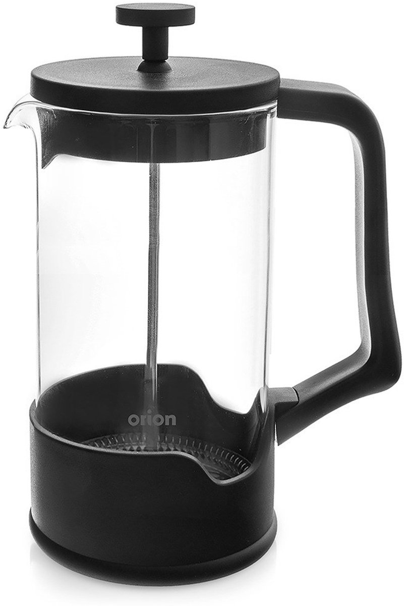 Orion - Glazen Koffie- en Thee Perspot - 1L - Borosilicaatglas - Ergonomische Handgreep