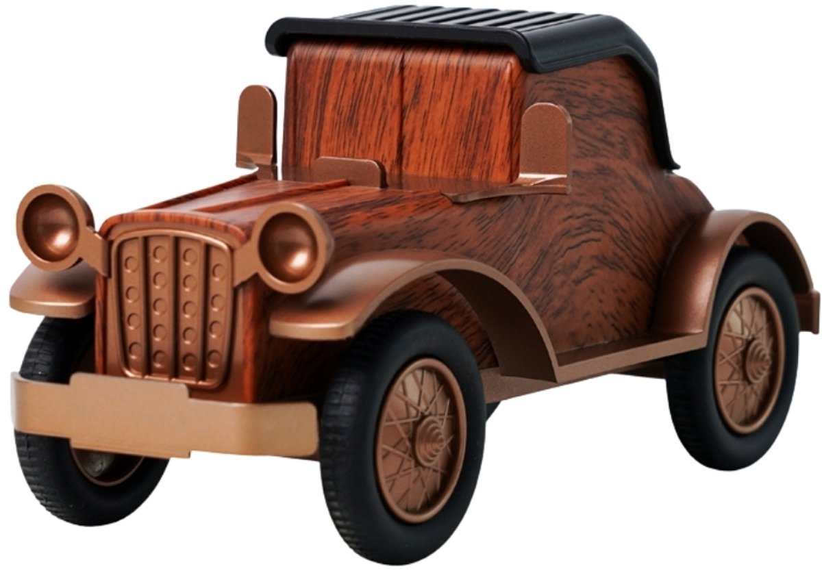 RetroDrive Bluetooth Speaker met FM Radio – Vintage Auto Design – 5W Speaker – Bluetooth 5.4 – TWS Pairing – TF/USB/AUX