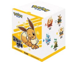 foto van Funism Pokémon - Eevee Figure Blind Box - Mystery Box - Jolteon - Flareon - Vaporeon - Umbreon - Espeon - Leafeon - Glaceon - Sylveon - Eeveelution