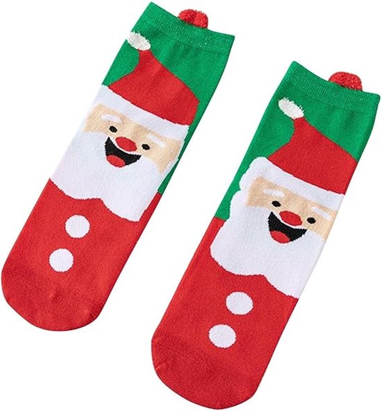 soxo Kerst Sokken Heren Cadeau Voor Vrouwen Kerstsokken Christmas Socks Sinterklaas 4 Paar 2 Maten