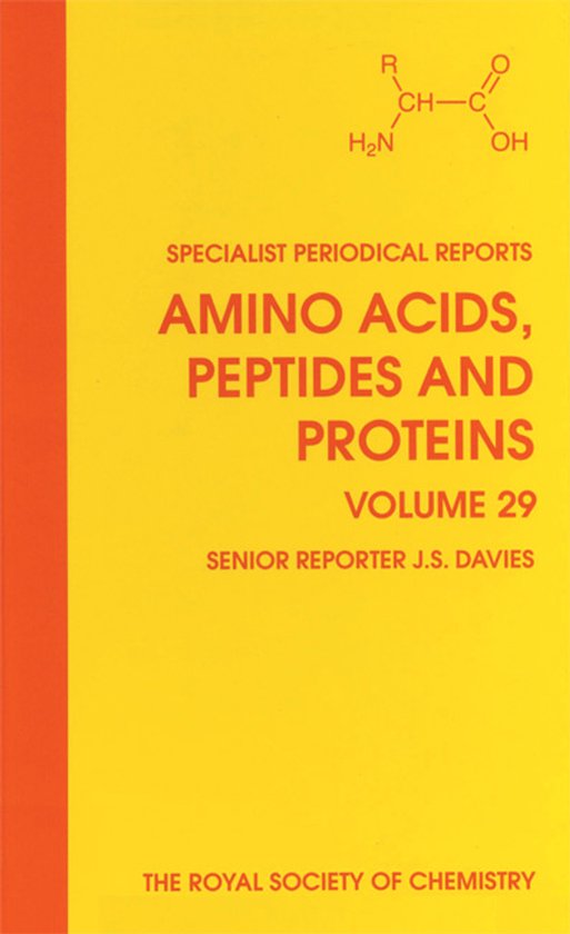 Specialist Periodical Reports - Amino Acids, Peptides and Pr ... - cover