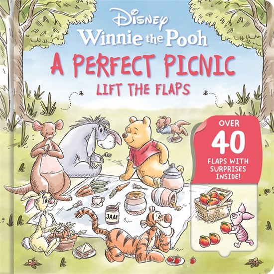 Disney Winnie the Pooh: A Perfect Picnic Lift the Flaps - cover