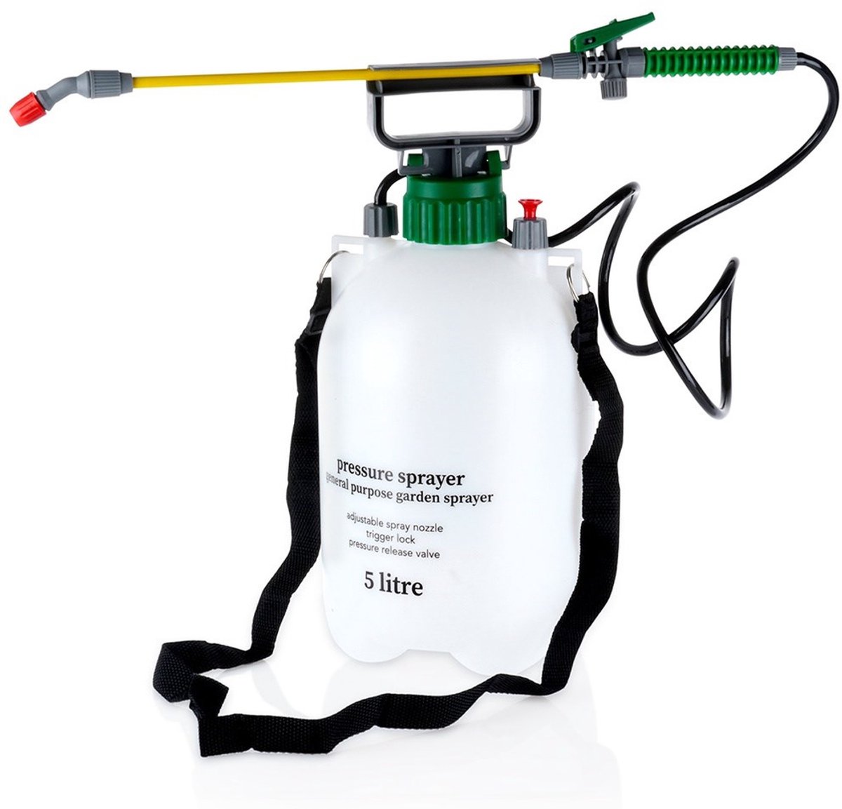 Drukspuit Druk Handmatige 5 l - Druksproeier - Plantensproeier - Plantenspuit - Waterverstuiver