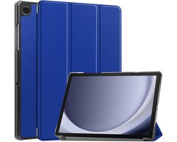 imoshion Tablet Hoes - Geschikt voor Samsung Galaxy Tab A9 Plus - Trifold Bookcase - Blauw