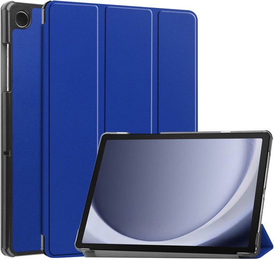 imoshion Tablet Hoes - Geschikt voor Samsung Galaxy Tab A9 Plus - Trifold Bookcase - Blauw