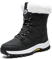 Snowboots Waterdichte -Warme Sneeuwlaarzen met Bontvoering - Antislip Voor Buiten - Halverwege Kuit - Comfortabel voor Wandelen-39 maat