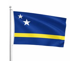 Het Vlaggenschip - Vlag Curaçao - 90 x 150 centimeter