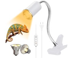 Warmtelamp Reptielen - Terrarium - warmteoplossing