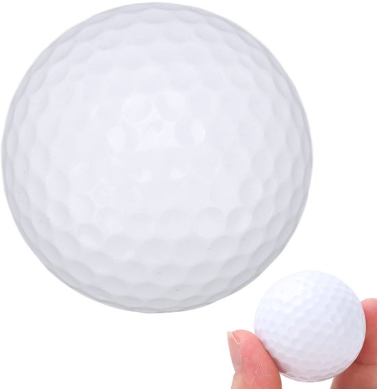 IMPERATORIS® Golf Oefenballen - Airflow Ballen - Geperforeerde Plastic Ballen - Voor Training in Tuin en Binnen - Lichtgewicht - Set van 1 - wit van IMPERATORIS — afbeelding 3