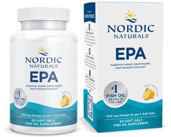 Nordic Naturals - EPA - 1210 mg Omega-3 - Citroensmaak - 60 Softgels - Voedingssupplementen