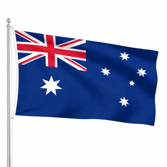 Het Vlaggenschip - Vlag Australië - 90 x 150 centimeter