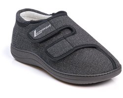 Liromed Kampen Verbandschoenen Laag – Extra Brede Verbandschoenen Paar Zwart Breedte L- Maat 45