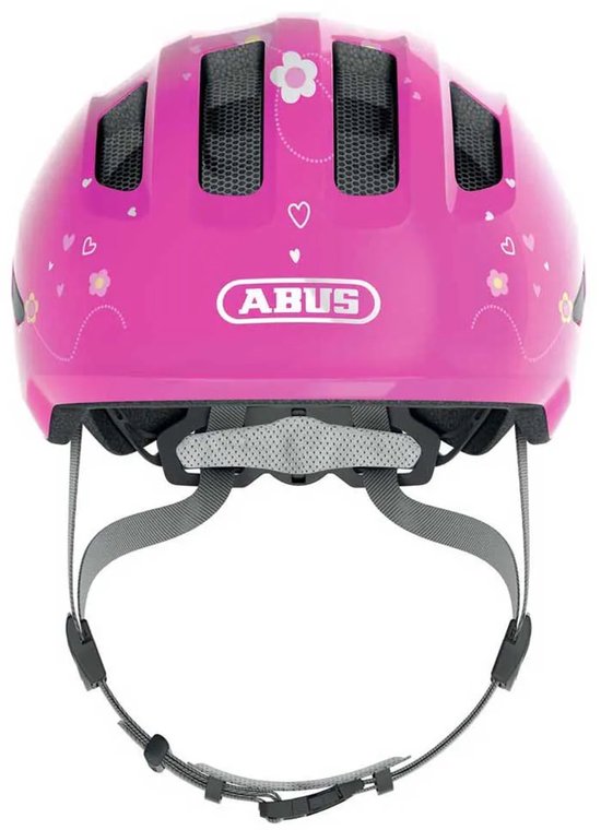 Fietshelm ABUS SMILEY 3.0 pink butterfly M - 50-55 cm - pink - Geschikt voor gebruik op kinderfietsen - 240 g — afbeelding 3
