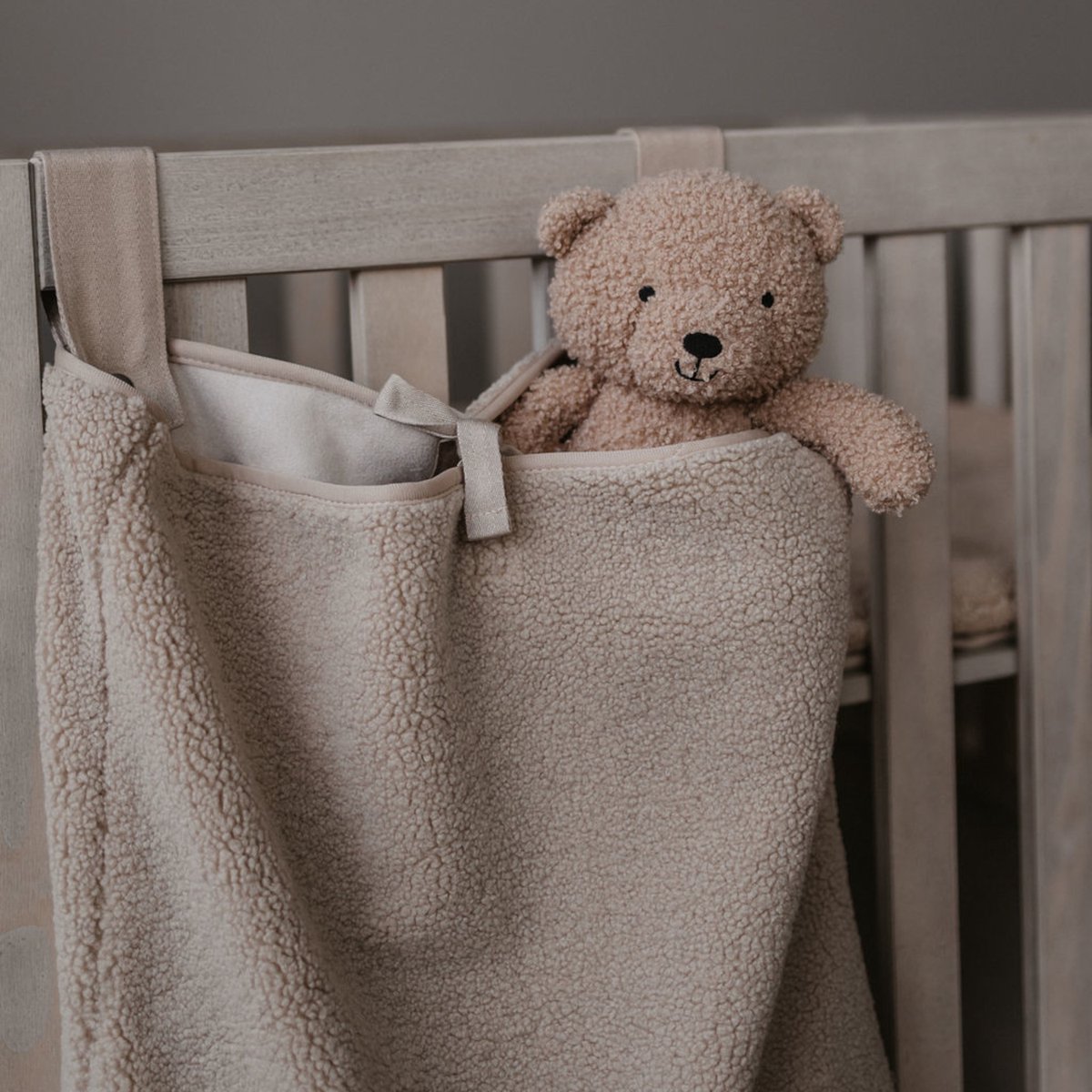 MOZZ BAGS - Boxzak - Opbergzak - Box - Teddy - Beige