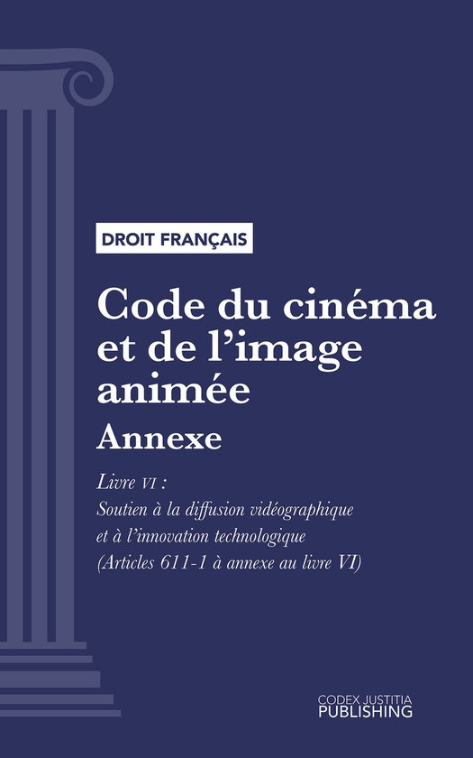 Code du cinéma et de l'image animée - cover