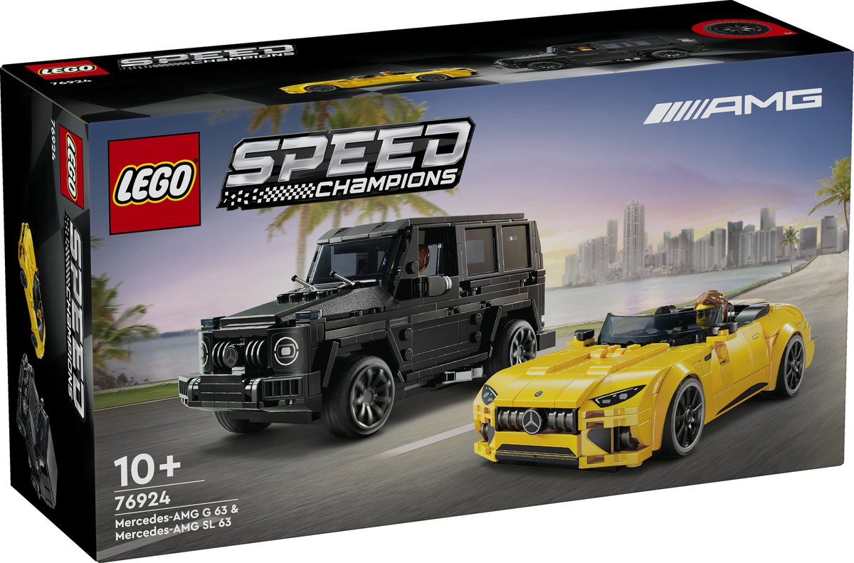 LEGO Speed Champions Mercedes-AMG G 63 en Mercedes-AMG SL 63 - 76924 — afbeelding 23