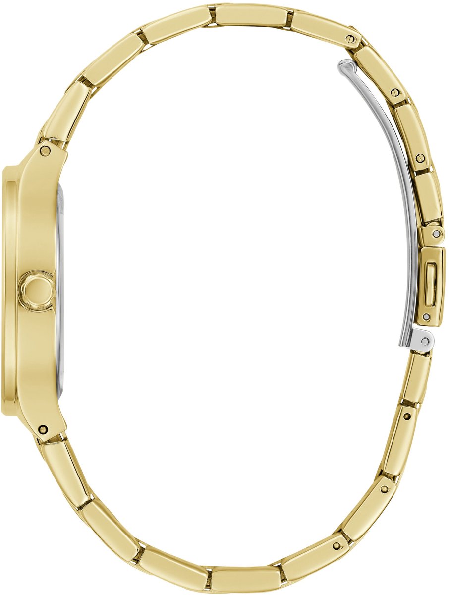 Guess Gd Eve Kwarts Analoog Horloge Gouden Toon Case: 100% Stainless Steel | Armband: 100% Stainless Steel 32 GW0615L1, GW0615L2