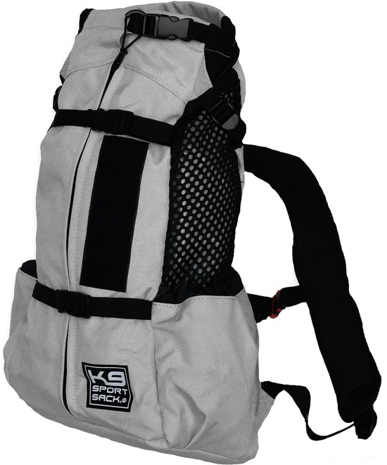 K9 Sport Sack Air 2 - Extra Small - Gris clair - sac de transport pour chien - sac à dos pour chien