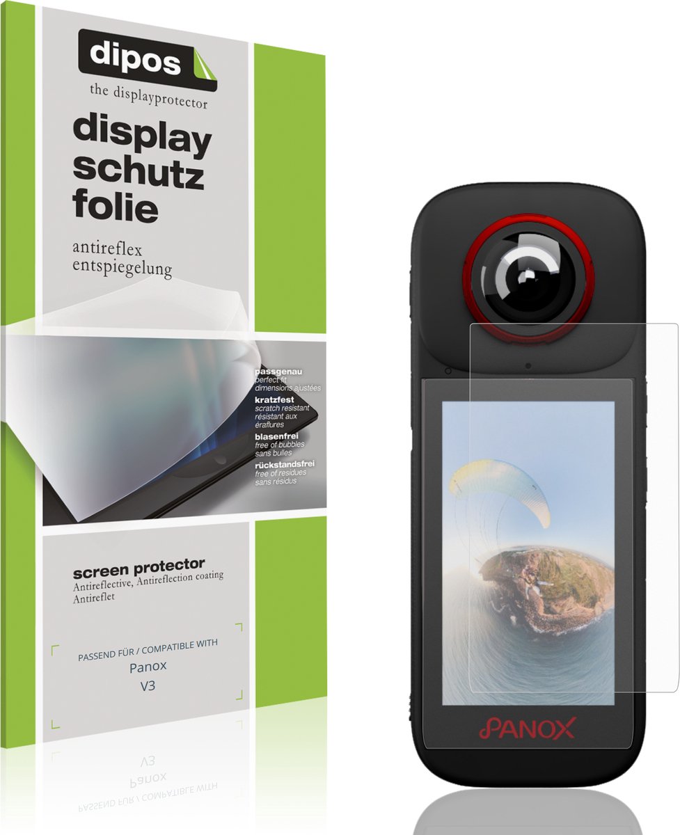 dipos – 4x Matte Beschermfolie geschikt voor Panox V3 | Krasbestendige & antireflecterende Screenprotector Ultra-Thin