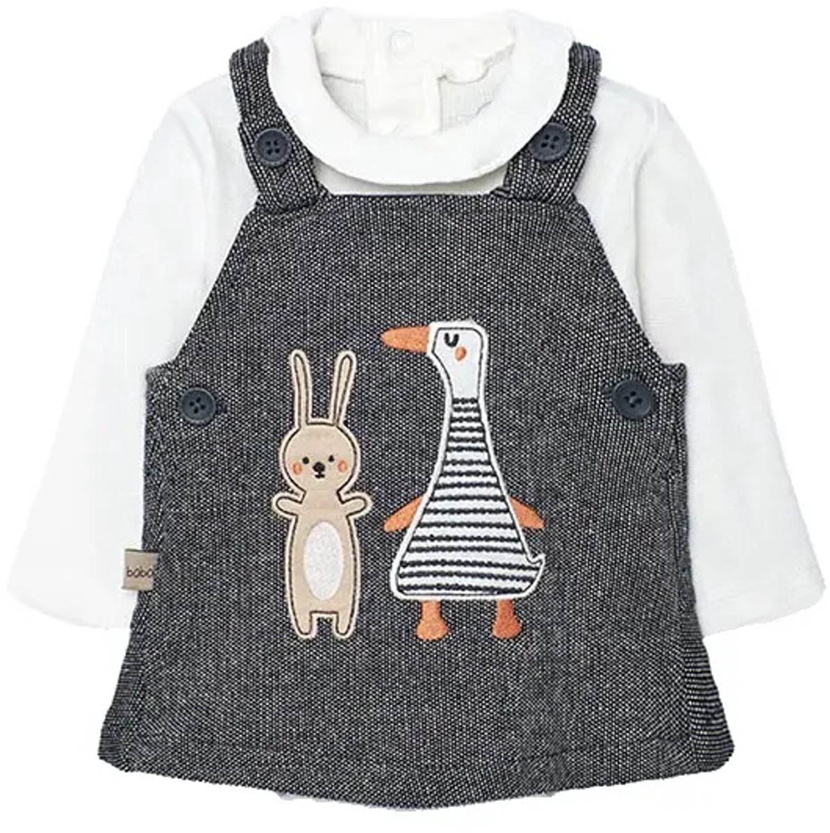 Boboli Knit Set Grijs 3 Months Jongens,Meisjes
