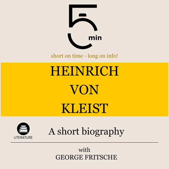 Heinrich von Kleist: A short biography - cover