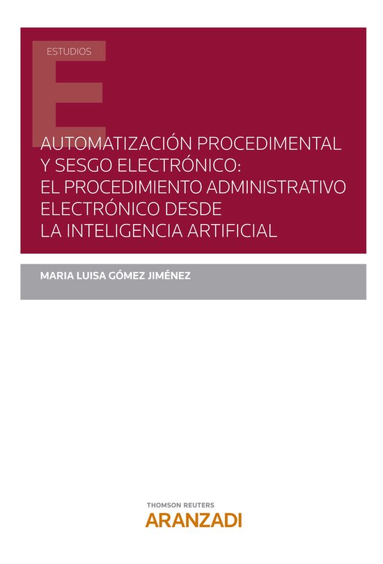 Automatización procedimental y sesgo electrónico: el proce ... - cover