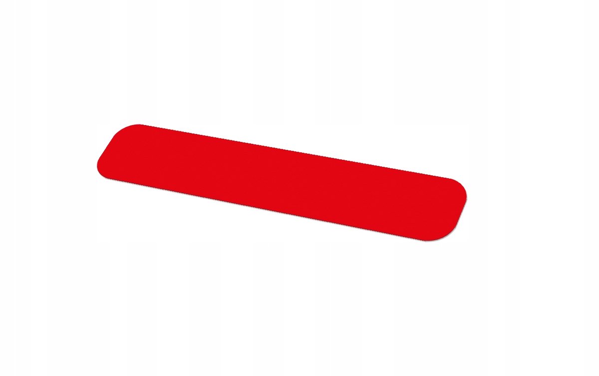 SIGNA 5S Vloermarkering ID 50 Rood 50x250mm Zelfklevend PVC